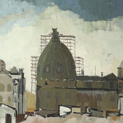 20世纪西班牙画派《马德里屋顶》 - 1