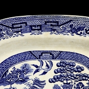 A Willow Pattern tray, PsXX