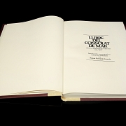 Facsimile of ‘Llibre del consolat de mar’, 1977