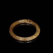 Brazalete de jade amarillo
