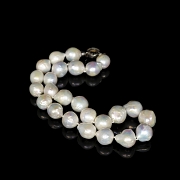 Collar de perlas barrocas australianas