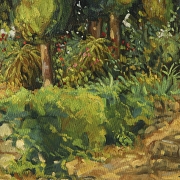 巴贝拉（20世纪）《柏树花园》 - 2