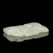 Placa de jade blanco 