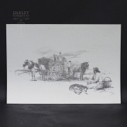 Conrado Meseguer Munoz 3 Lithographs - 2