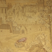 Large tapestry ‘Les Chasses de Maximilien’, 20th century