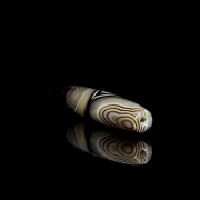 Multicoloured natural agate Dzi, Liao dynasty - 2