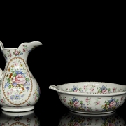 Aguamanil de porcelana, s.XX
