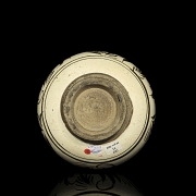 Jarrón de cerámica esmaltada 