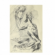 Julio Viera Fleitas (1934-2023) “Miguel Ángel Buonarroti”, 1975