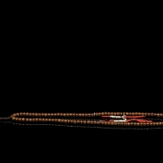 Collar Mala de ciento ocho semillas, Tibet, dinastía Qing