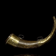 Bronze and horn tinderbox, Asia, 19th century - 2