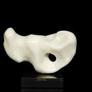 Milton Cohen, Escultura de mármol blanco, s.XX