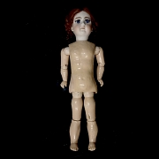 Muñeca de porcelana, Europa, ca. 1885-1898
