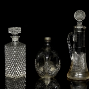 Set of glass bottles, 20th century - 4