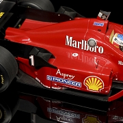Miniatura Ferrari F310/2 “Michael Schumacher Collection”, circa 1990