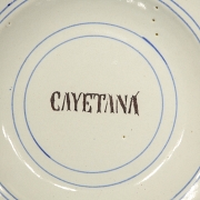 Two glazed ceramic dishes, 20th century - 3