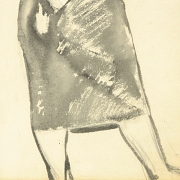 20th century Spanish school “Study of a Woman”