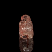 Colgante de cuarzo blanco