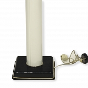 Sculptural floor lamp by Rougier, ca. 1970