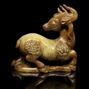 Figura de jade tallado 