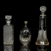 Set of glass bottles, 20th century - 1
