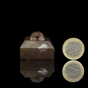 Sello cuadrangular de jade, dinastía Han