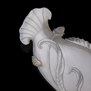 Agate figure ‘Fish of abundance’, Qing dynasty