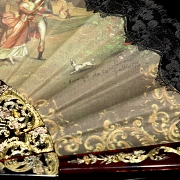 两把扇子，《花与景》，20世纪