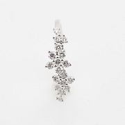 Fantastic white gold ring with diamonds 0.51cts