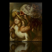 Reproducción de la obra de Pierre-Auguste Renoir