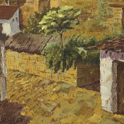 J. Otero (20th century) “Village”, 1963 - 2