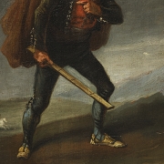 18th century Spanish school ‘Peasant couple’