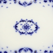 基尔英国瓷托盘，W.H. Grindley 作品。19 世纪。