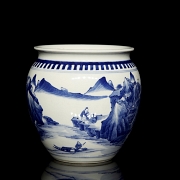 Jarrón de porcelana esmaltada 