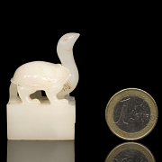 Pequeño sello de jade 