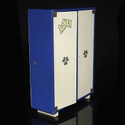 Armario de juguete para muñeca Nancy, Famosa, c. 1970