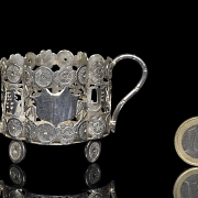 Recipiente de plata china 