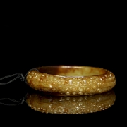 Brazalete de jade amarillo 