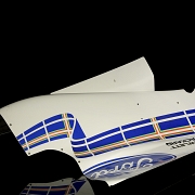 Cubierta de motor izquierda Ford Cosworth, escudería Stewart Grand Prix, temporada 1999