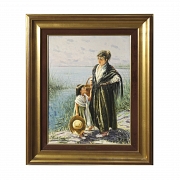 Vicente Giner (1886–1943) ‘Mother and Daughter in the Albufera’ - 4