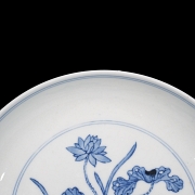 Plato de porcelana 