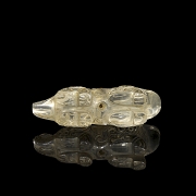 Colgante de cuarzo blanco 