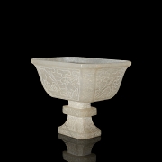 Copa de jade tallada 