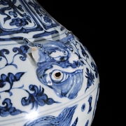 Jarrón de porcelana 