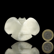 Figura de jade blanco 