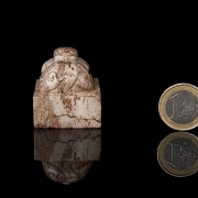 Carved jade ‘Dragon’ seal, Ming dynasty