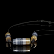 Colgante de tres cuentas 