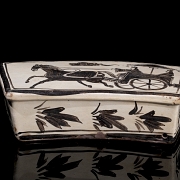 Almohada de cerámica esmaltada 