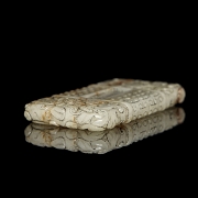 Placa de jade tallado