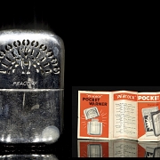 Peacock ‘Pocket warmer’, 20th century